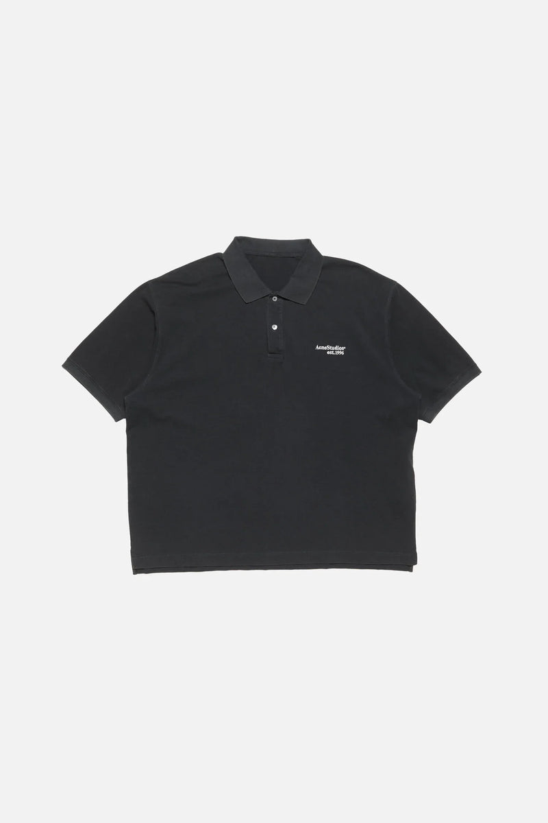 Acne Studios Washed Logo Polo — product image 1