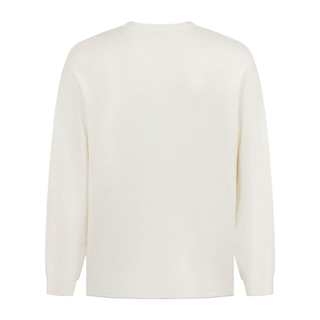 Loewe Anagram Sweater In Cotton Blend White — product image 2